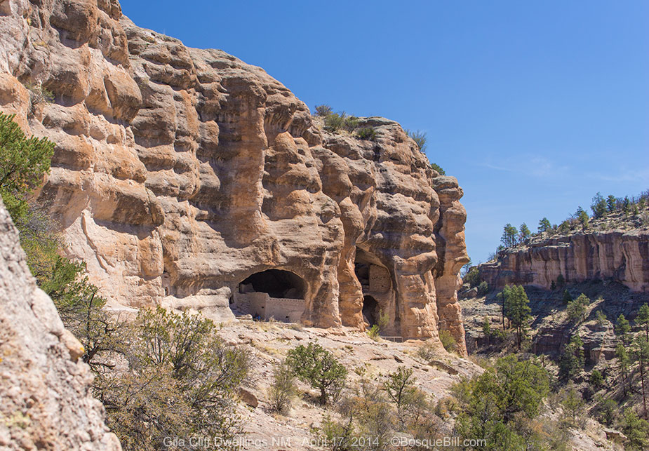 dwellings and canyon