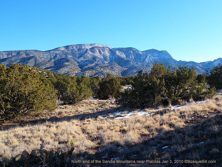 Sandias near Placitas
