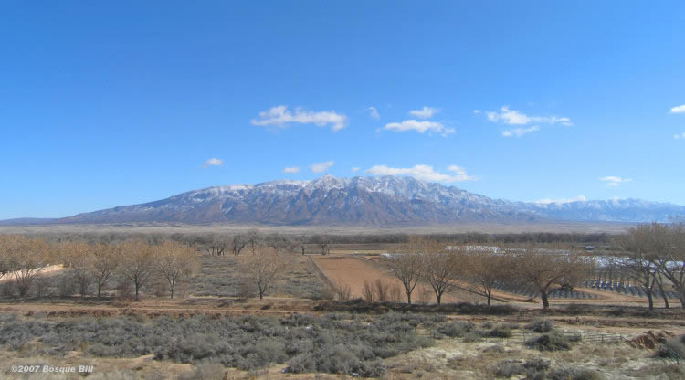 Sandia Mountains, Albuquerque, New Mexico